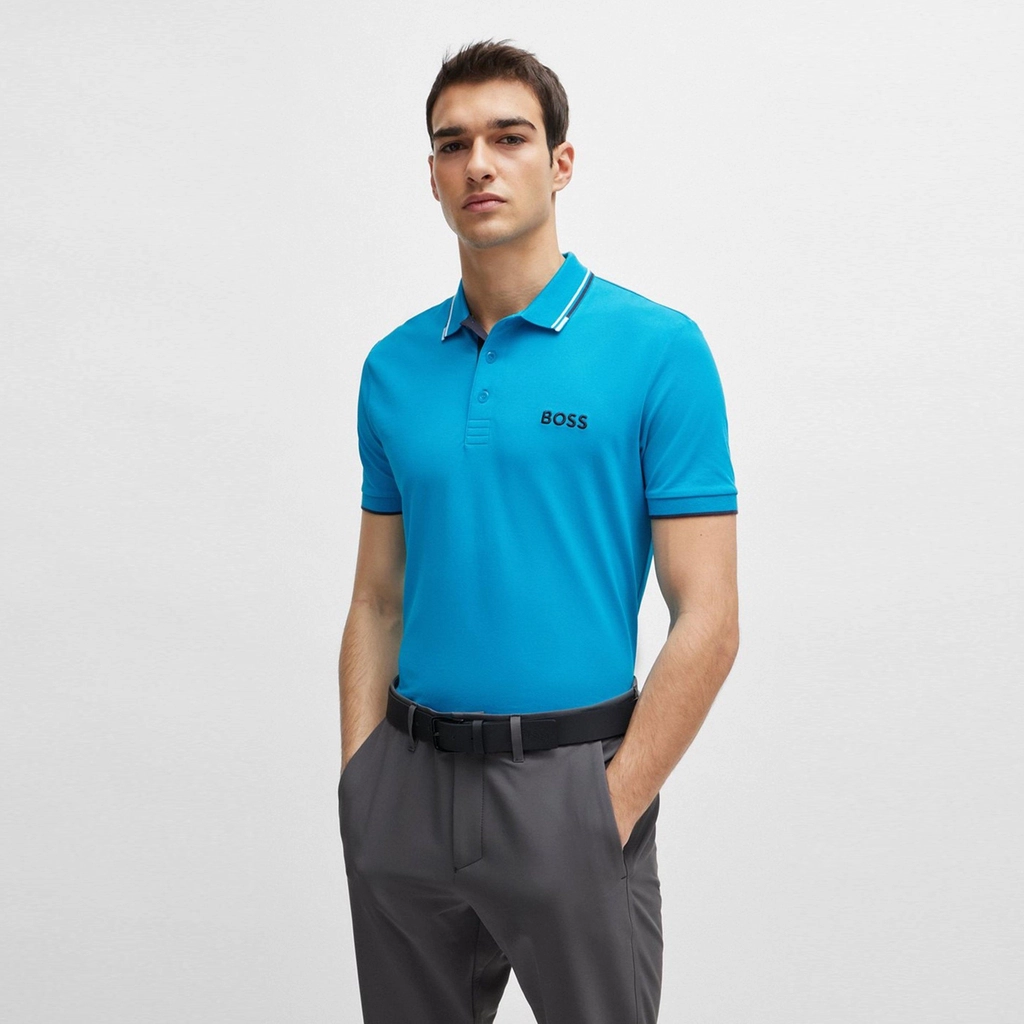 Hugo Boss Paddy Pro Polo Shirt - Turq 442